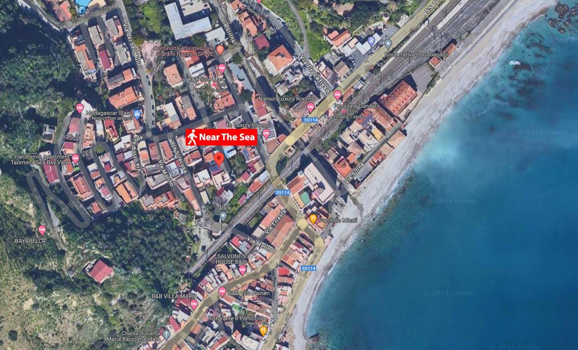 Casa Amica Lägenhet Giardini Naxos Exteriör bild